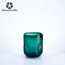 GLASS VASE - H 7.3