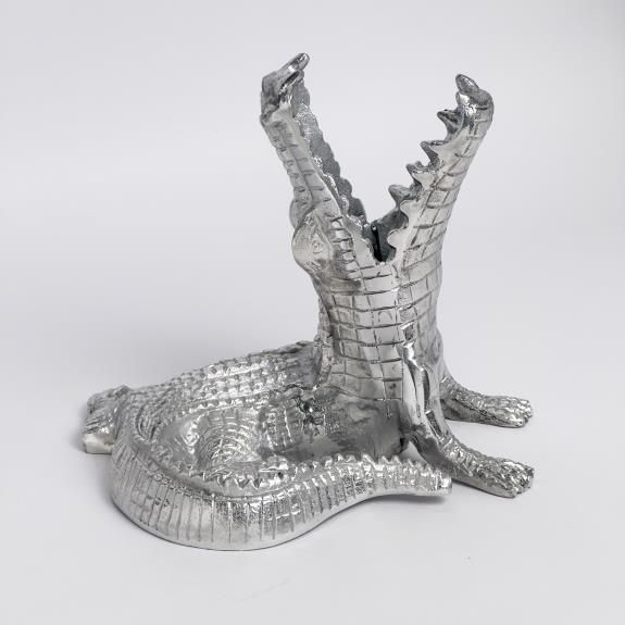 CROCODILE WINE BOTTLE HOLDER