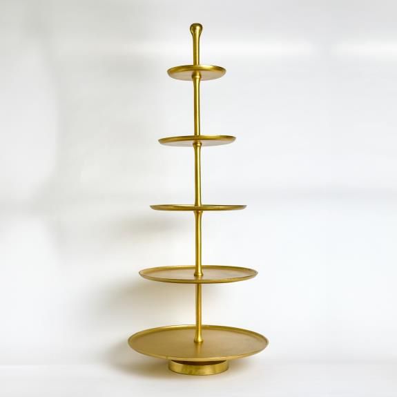 GOLD 5-TIER STAND