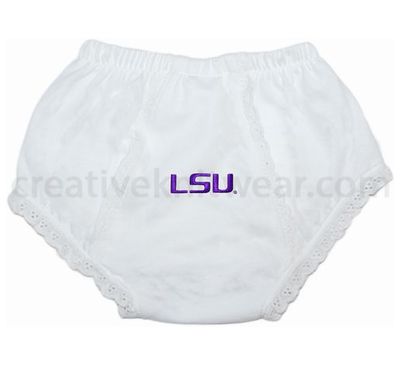 EYELET PANTY -  WHITE