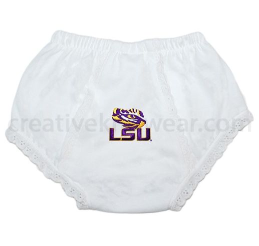 EYELET PANTY - WHITE