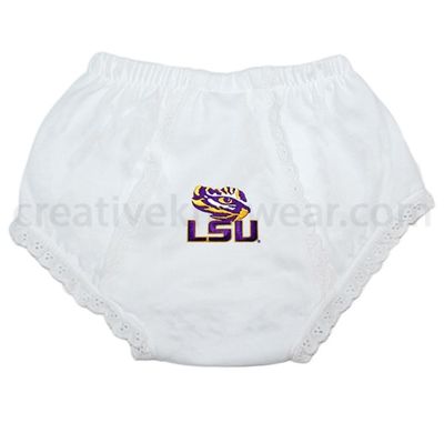EYELET PANTY - WHITE