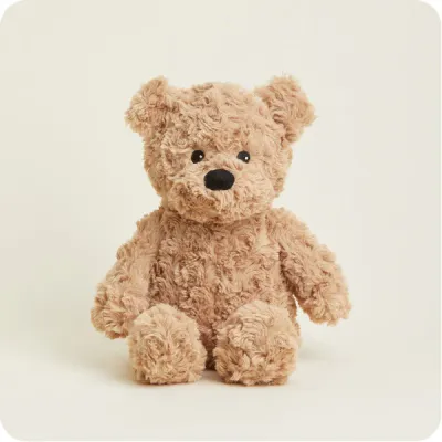 BROWN CURLY BEAR WARMIES