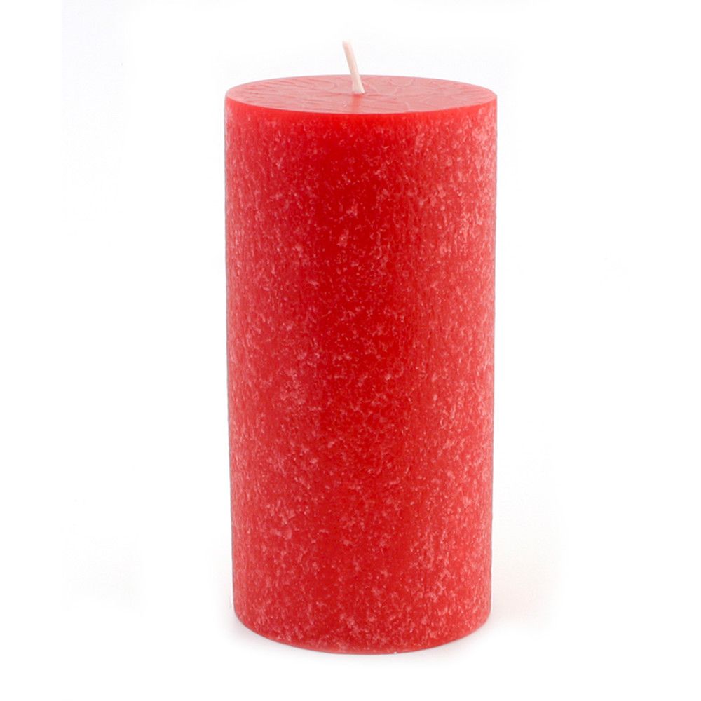 TIMBERLINE PILLAR 3 X 6 UNSCENTED RED