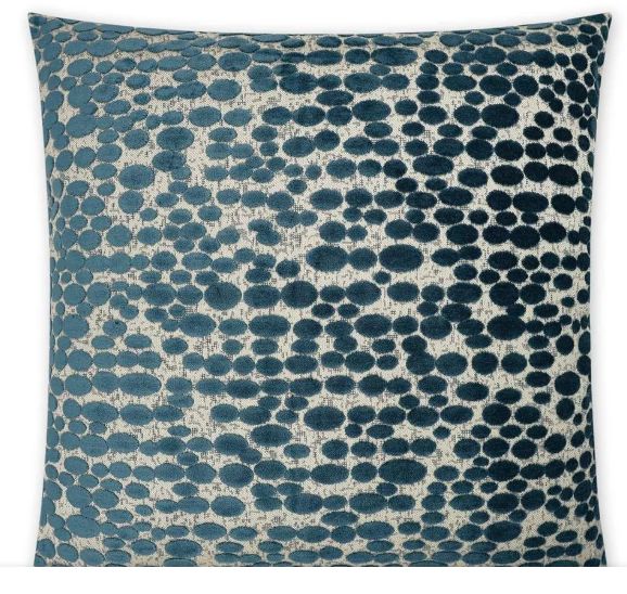 MARKLE - SQUARE - TEAL PILLOW