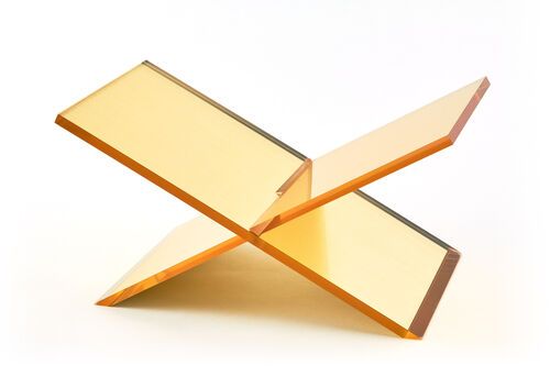 Lucite Book Stand-GOLD