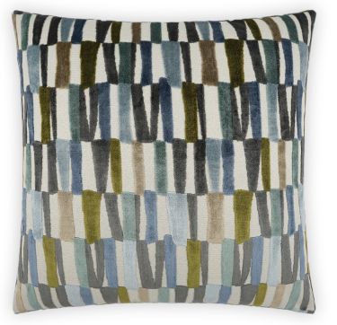 STRATA - SQUARE - INDIGO PILLOW
