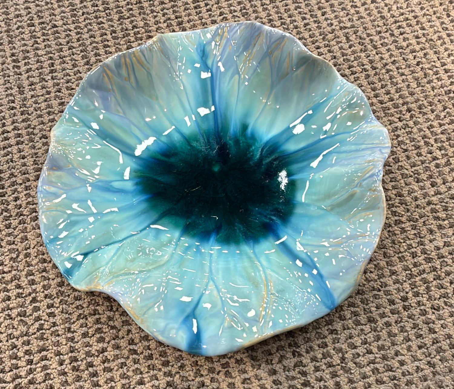 BOTANICAL WIDE CERAMIC WALL ART MEDIUM