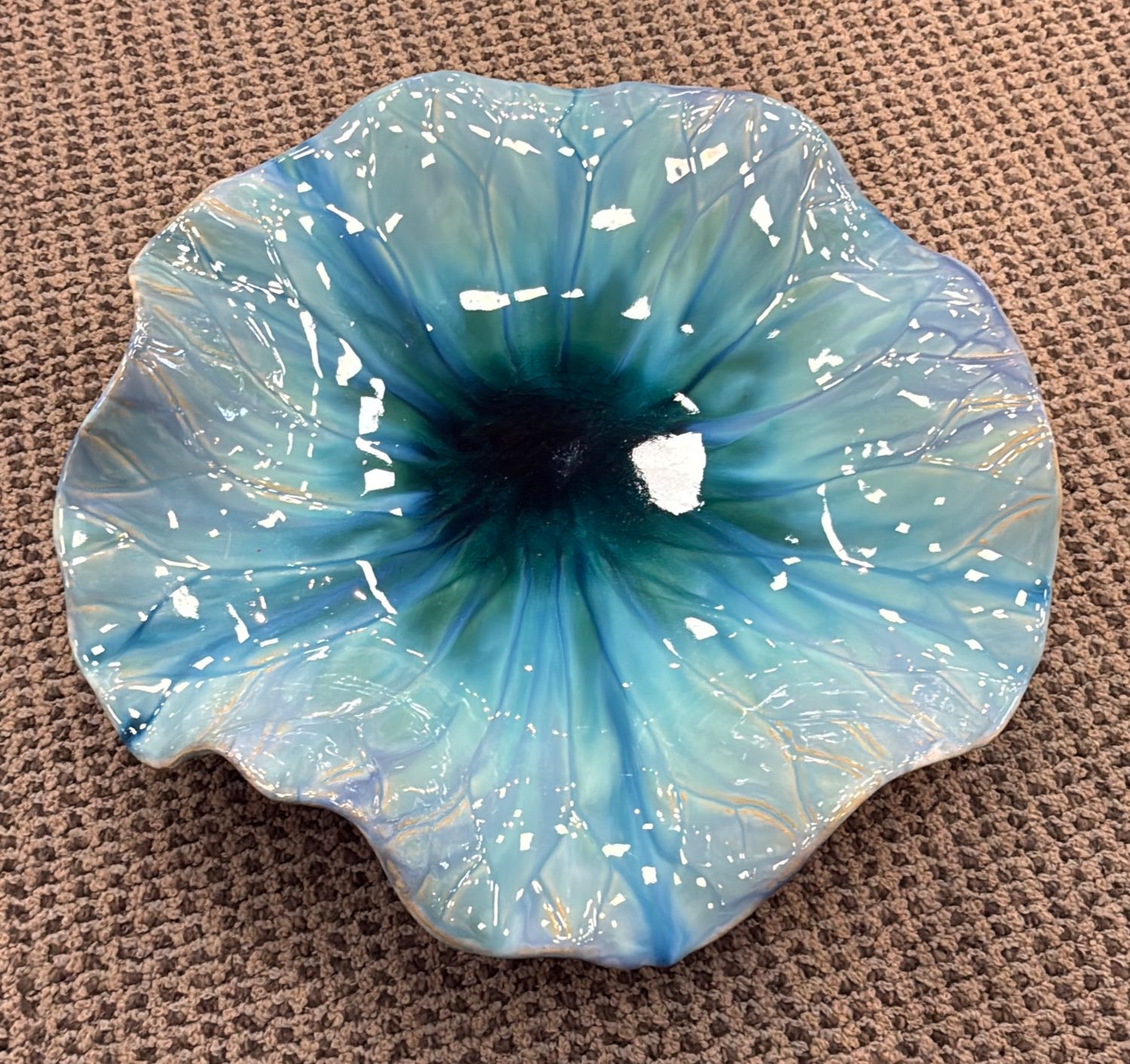 BOTANICAL WIDE CERAMIC WALL ART LARGE