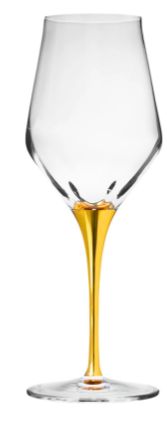 Marcella Gold Stem Water Glass