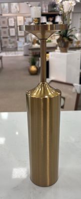 GOLD CANDLE HOLDER - TALL