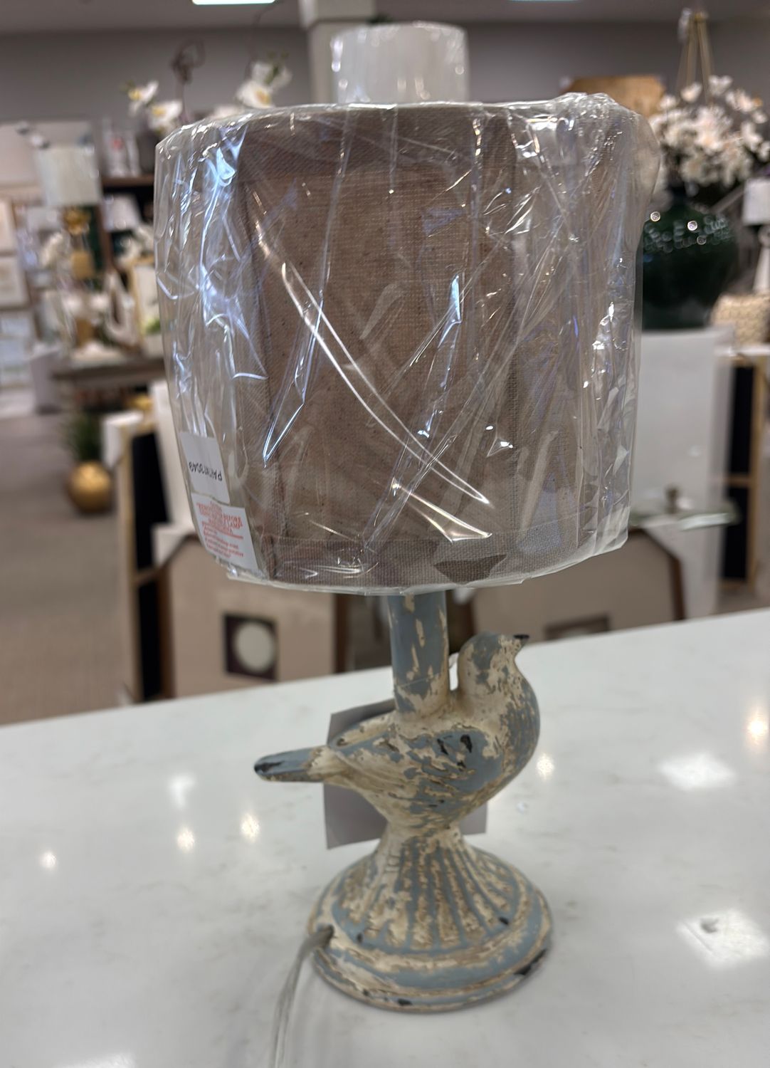 BLUE BIRD LAMP