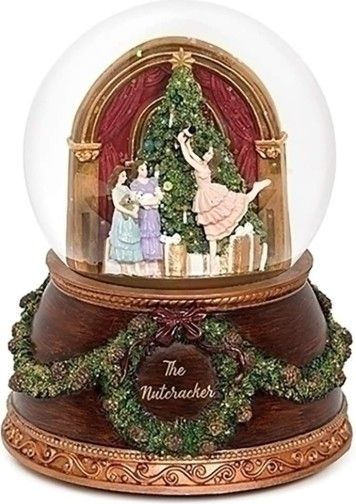 8"H MUSICAL NUTCRACKER DOME