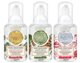 HOLIDAY WISHES MINI FOAMING SOAP