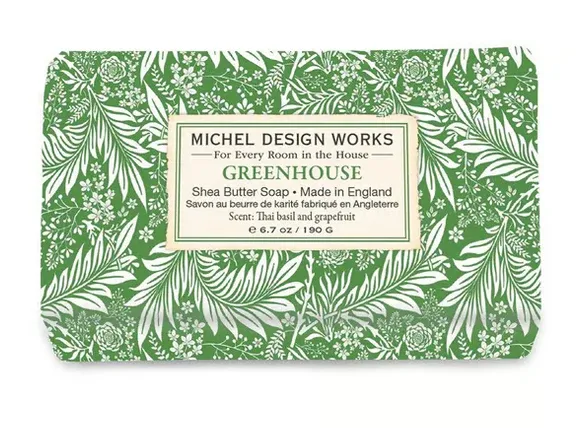 MICHEL DESIGN WORKS GREENHOUSE BAR SOAP
