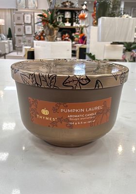 PUMPKIN LAUREL AROMATIC CANDLE 6.5OZ