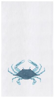 BLUE CRAB FLOUR SACK TOWEL