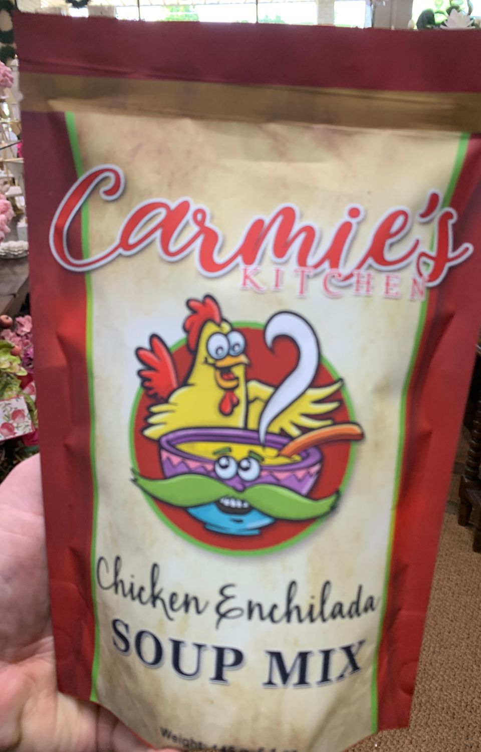 Chicken enchiladas soup