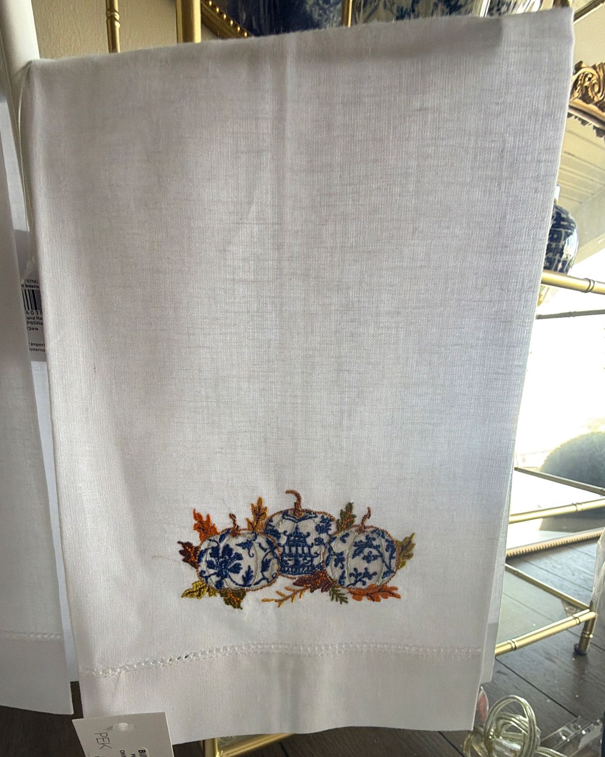 CHINOISERIE PUMPKINS EMB GTO