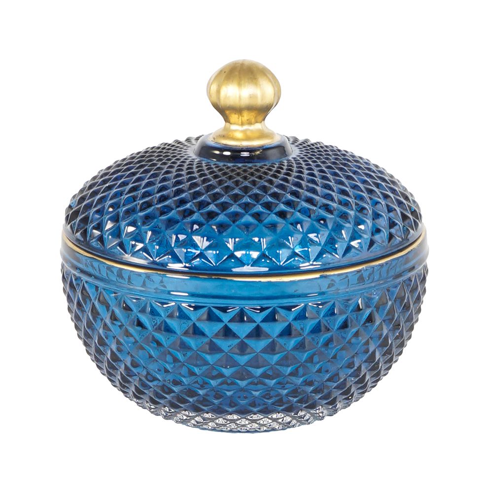 Decorative Blue Candy Jar