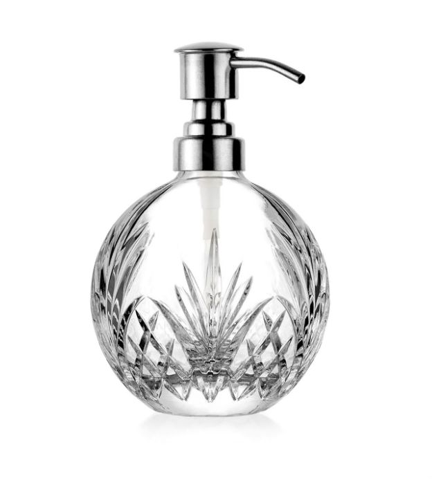 DUBLIN CRYSTAL SOAP DISPENSER