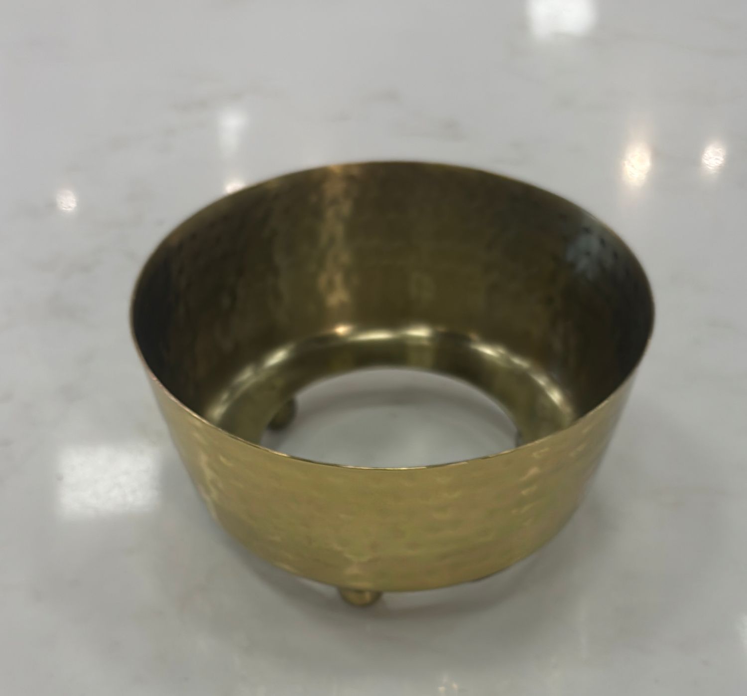 HAMMERED GOLD DIP HOLDER