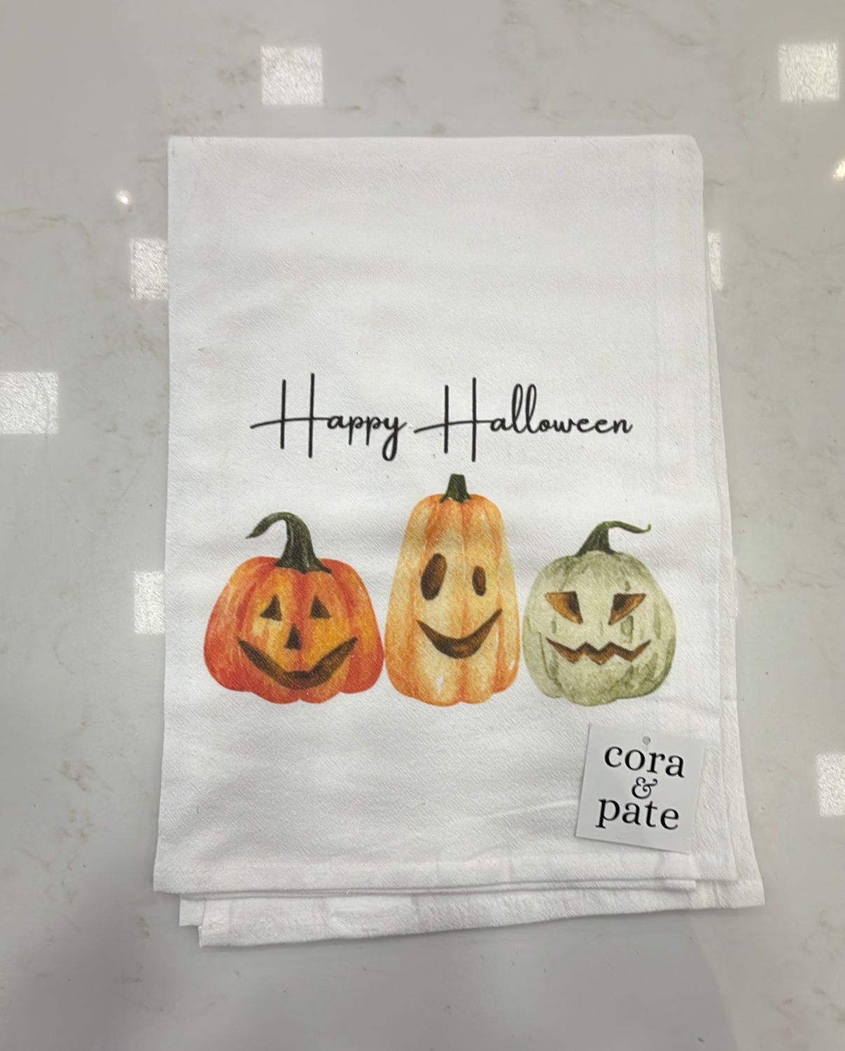 HAPPY HALLOWEEN  FLOUR SACK TOWEL