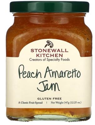 PEACH AMARETTO JAM 12.25OZ