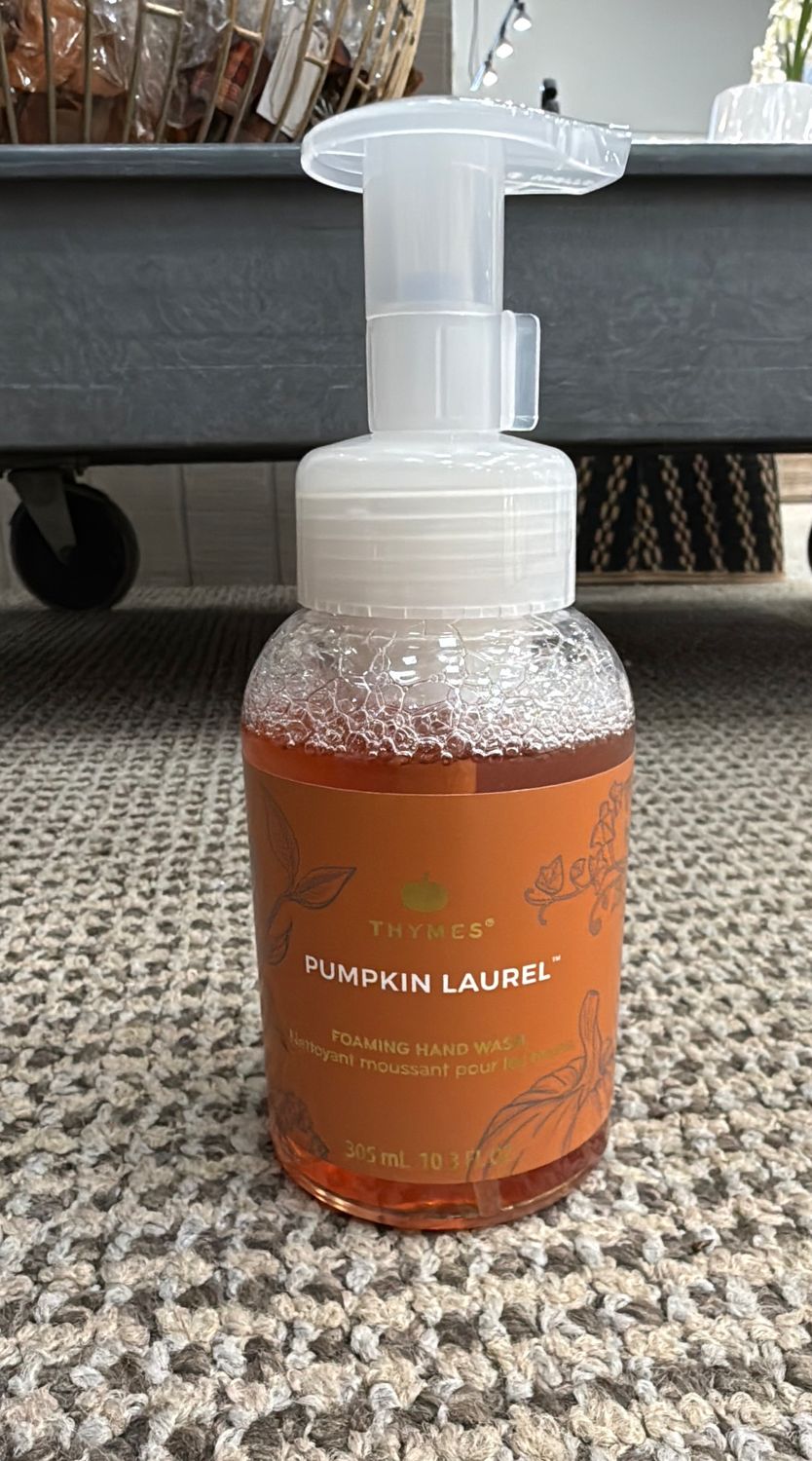 PUMPKIN LAUREL FOAMING HAND SOAP