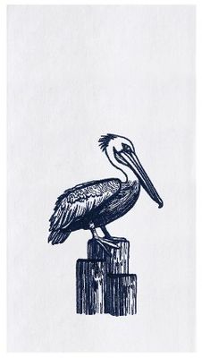 BLUE PELICAN FLOUR SACK TOWEL