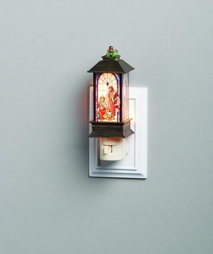 6" HOLY FAMILY NIGHT-LIGHT