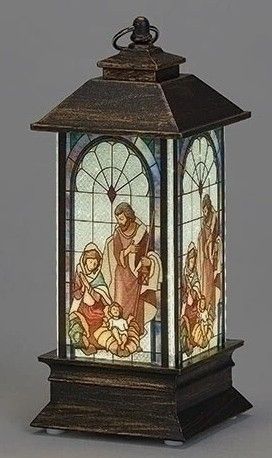 5" LED HOLY FAMILY ORNAMENT