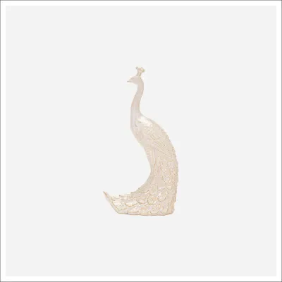 Loria Short Peacock Sculpture