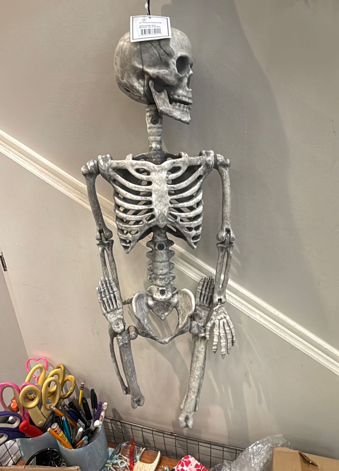 36" PLASTIC SKELETON