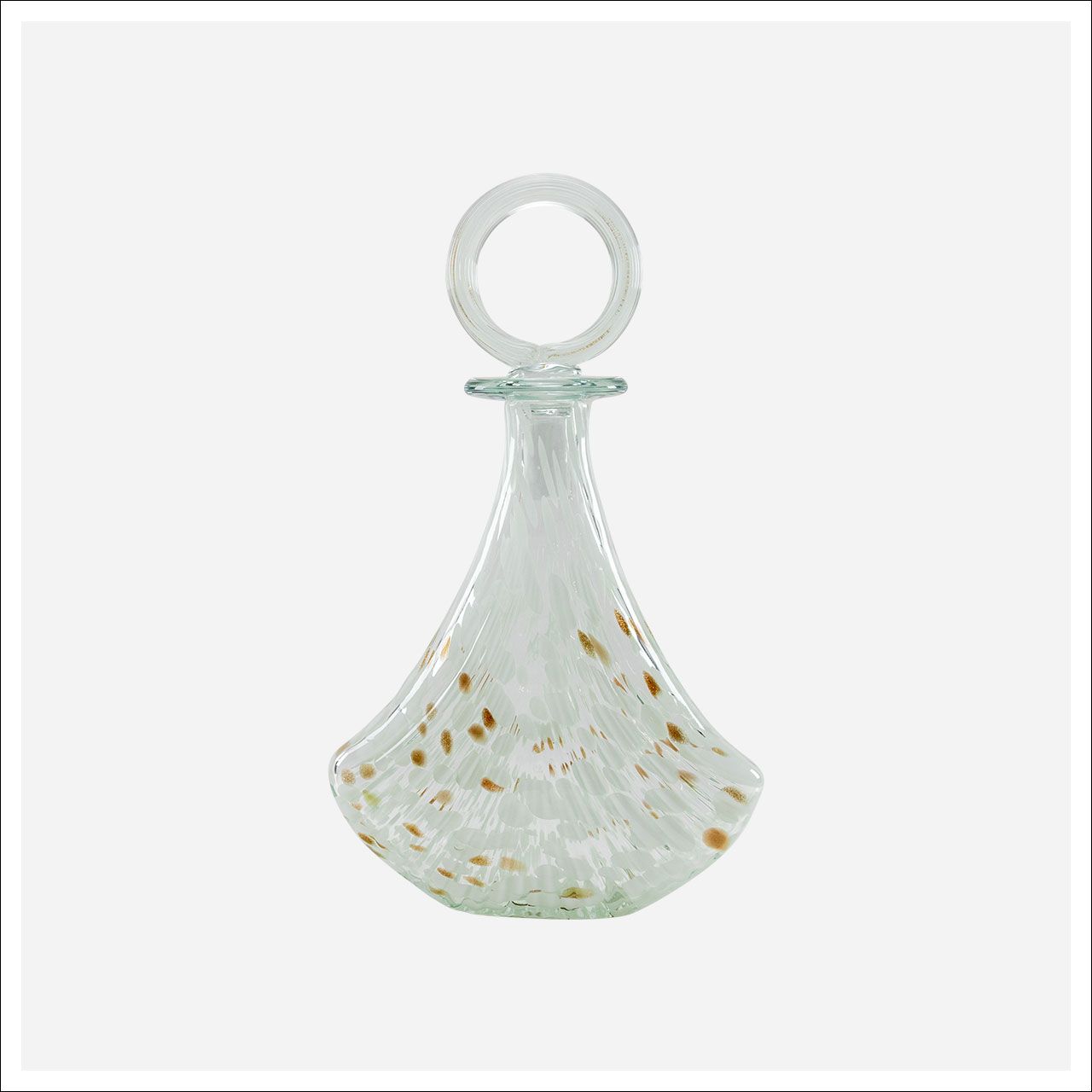 Trinity Short Bottle-SB Clear, gold