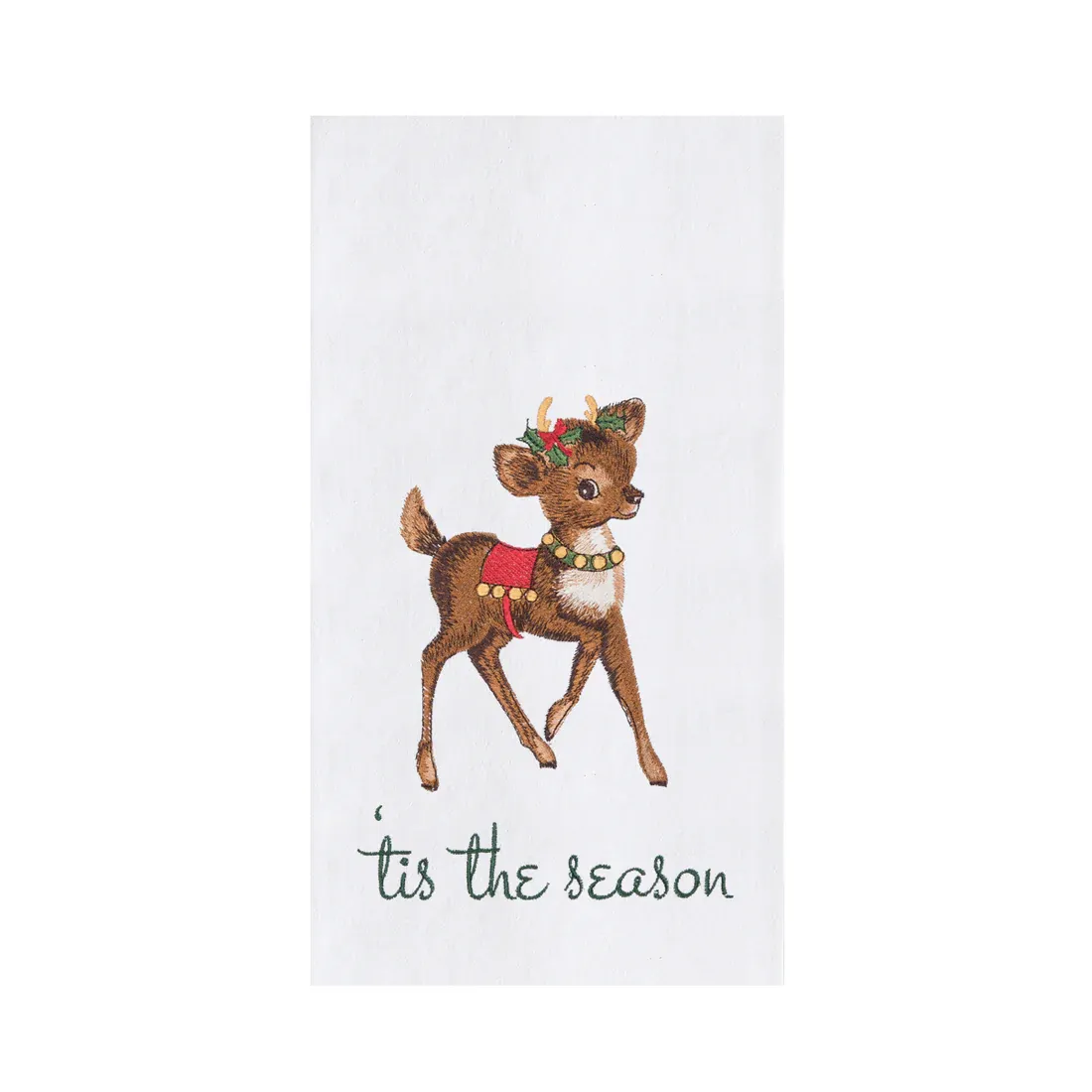 Vintage Reindeer Towel