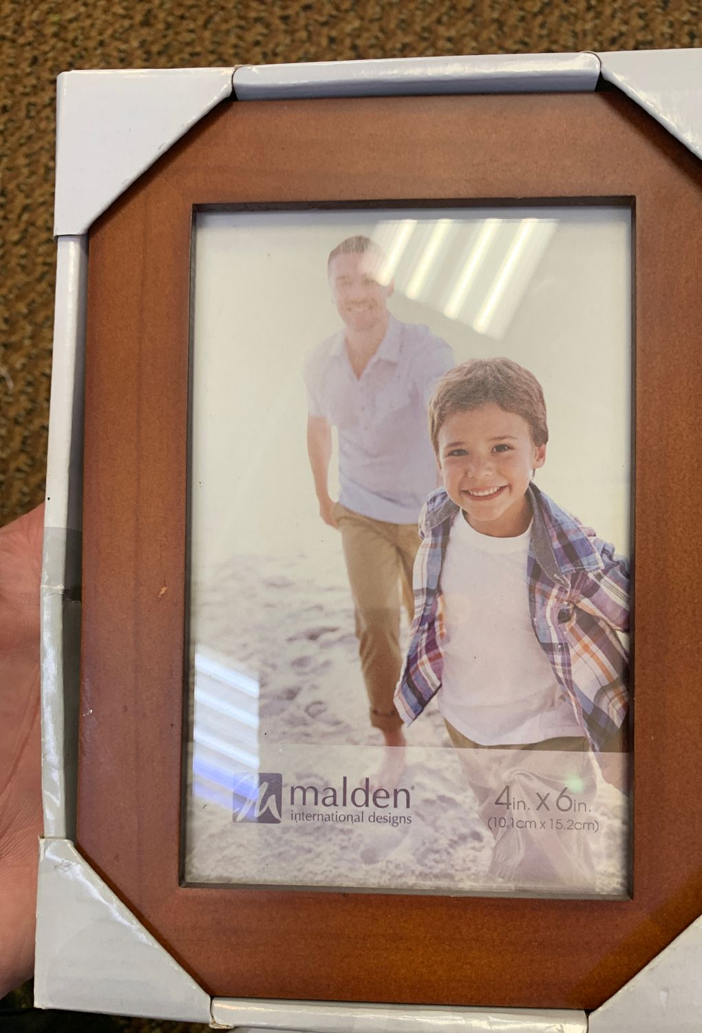 Wooden picture frame 4x6