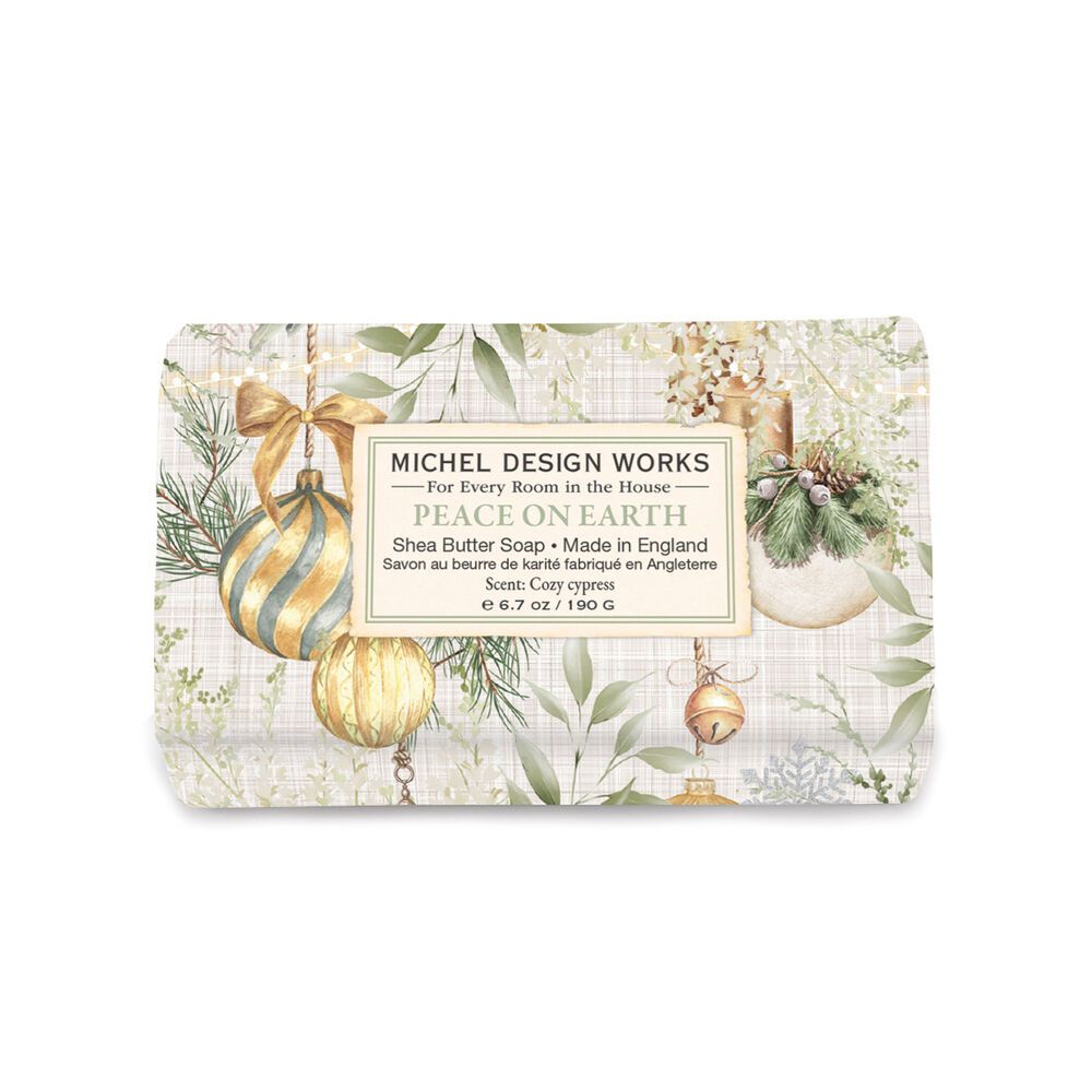 PEACE ON EARTH MEDIUM BAR SOAP