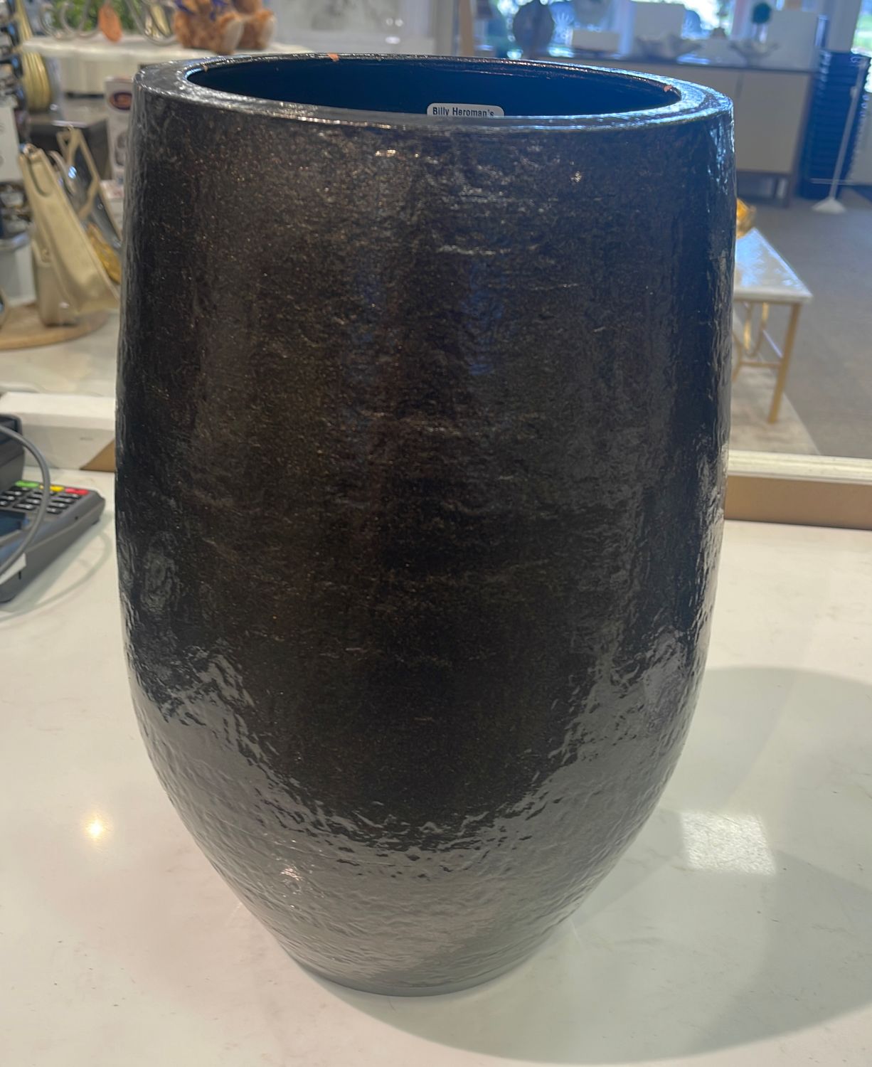ACCENT DECOR BROWN VASE