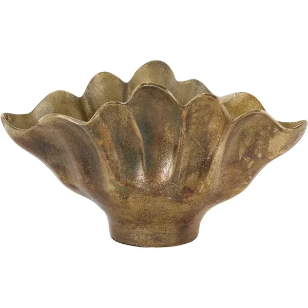 PHOENIX BOAT GOLD TEXTURE BOWL