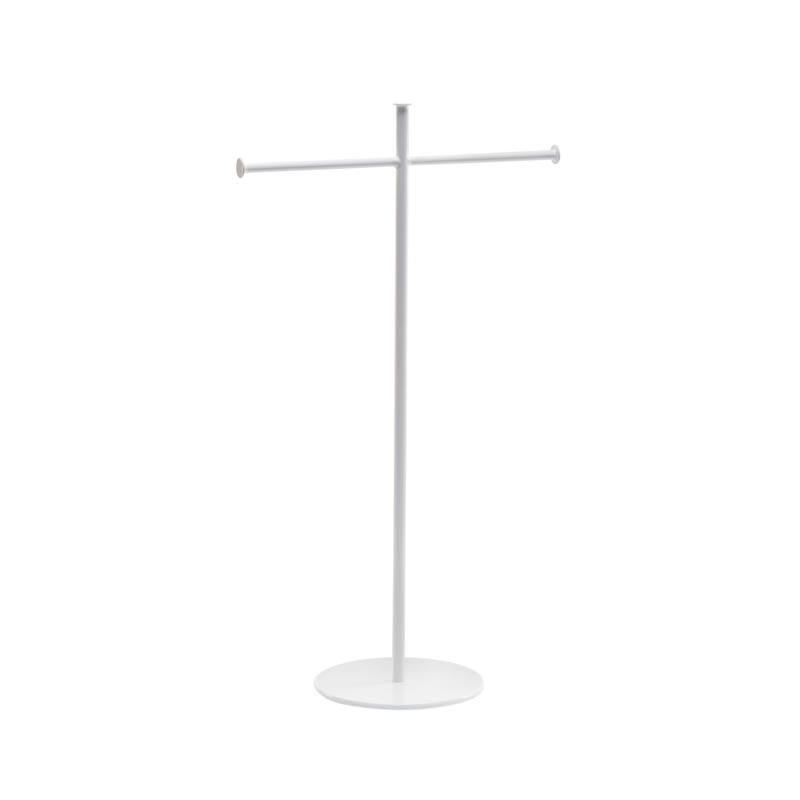 Tall T-Bar Stand - White (22 Inch)