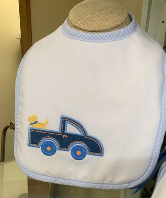 Truck w/ puppy bib