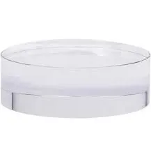 LARGE THICK ROUND CRYSTAL RISER