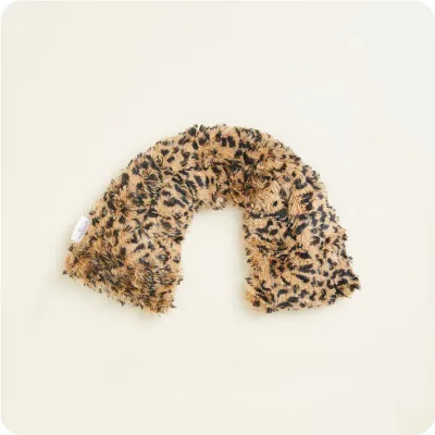 LEOPARD NECK WRAP WARMIES