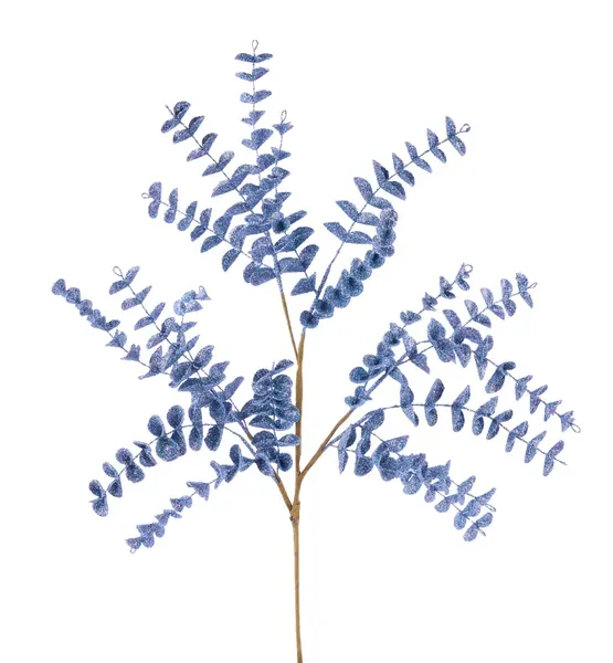 Glitter Eucalyptus Spray SMOKE BLUE 27"L GLITTER