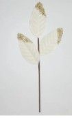 18" LEAF PICK WITH GLITTER