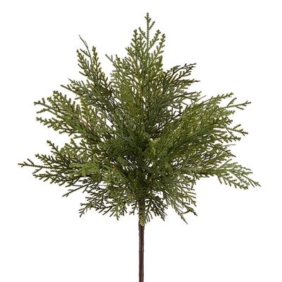 18"SOFT PE CEDAR BUSH GR/TT