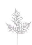 18.5"L GLITTER FERN LEAF SPRAY