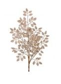 SEQUIN LEAF SPRAY CHAMPAGNE