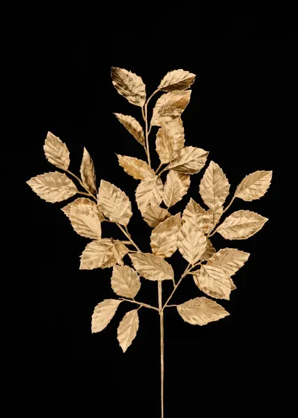 Apple Leaf Spray GOLD 23"L